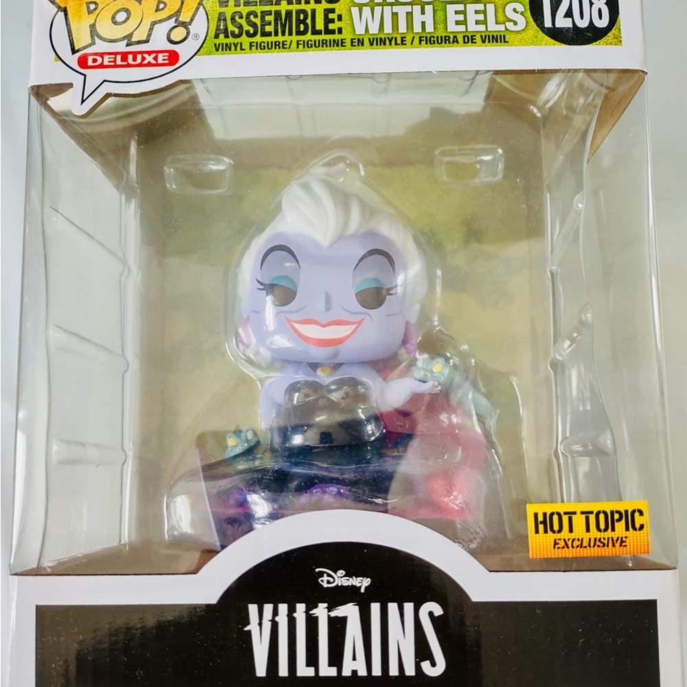 Funko Pop! Disney Villains Assemble: Ursula With Eels Hot Topic Exclusive(1208)
